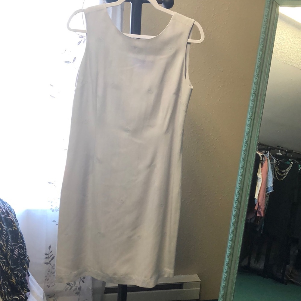 Vintage tommy Bahama lavender silk dress